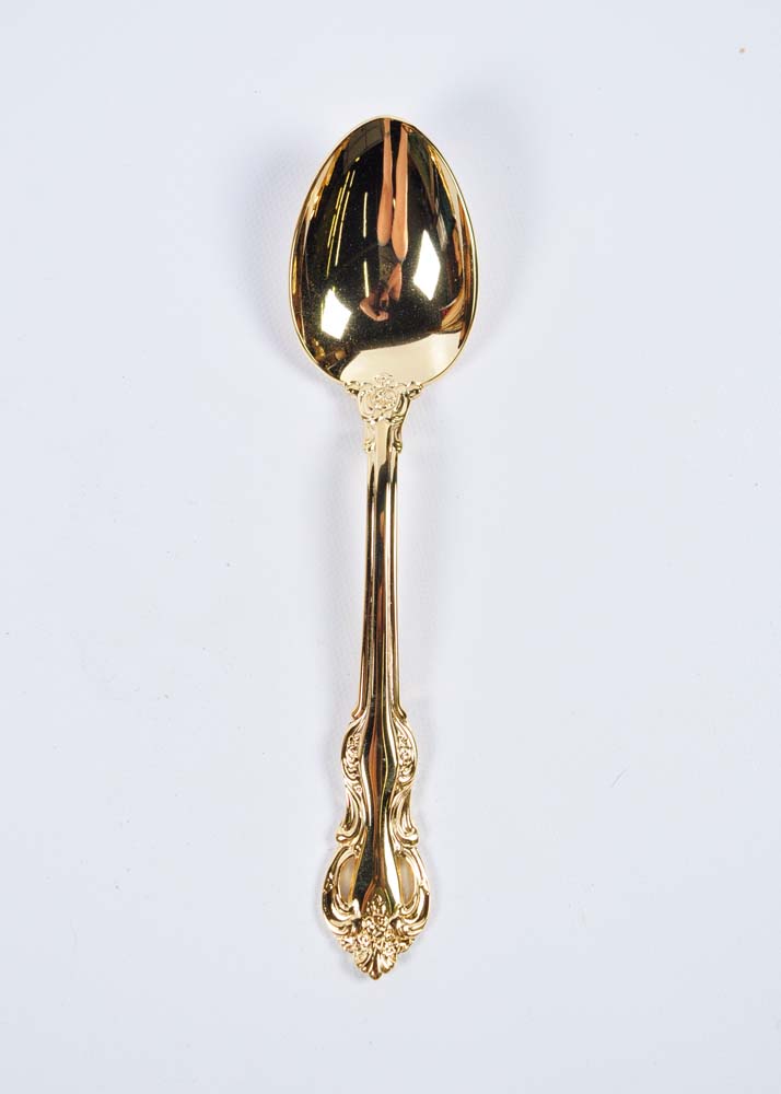 Retroneu Regence Gold Plated Flatware