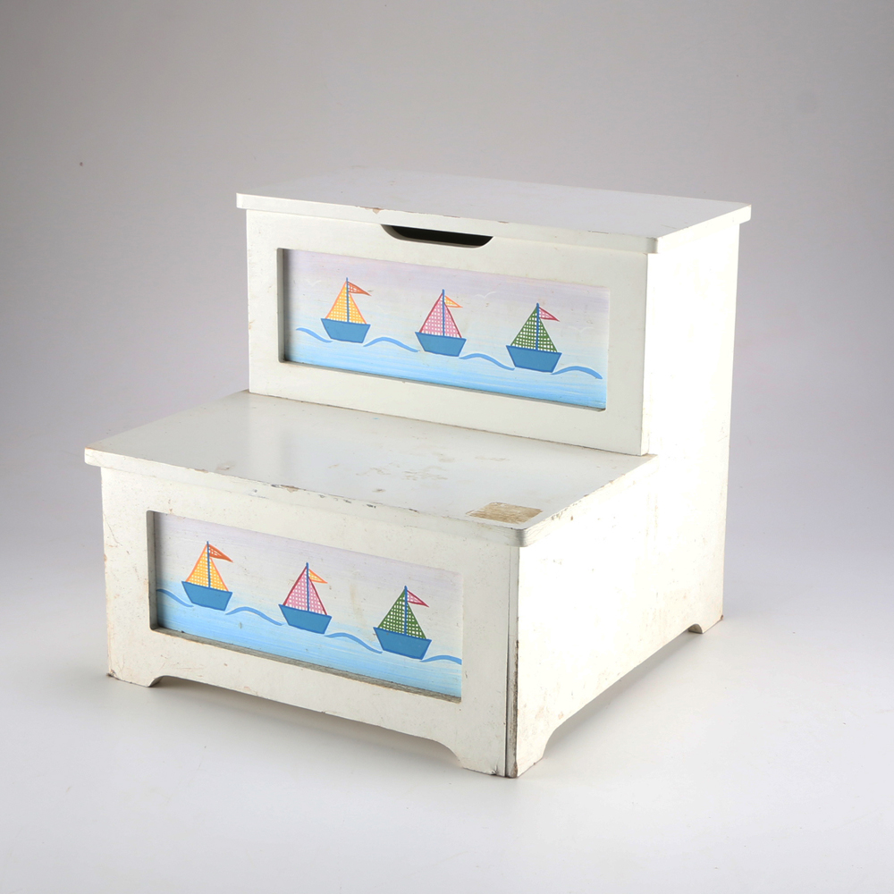 Toy Chest Step Stool