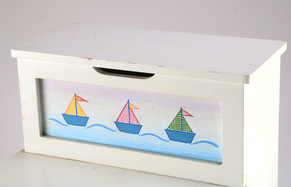 Toy Chest Step Stool