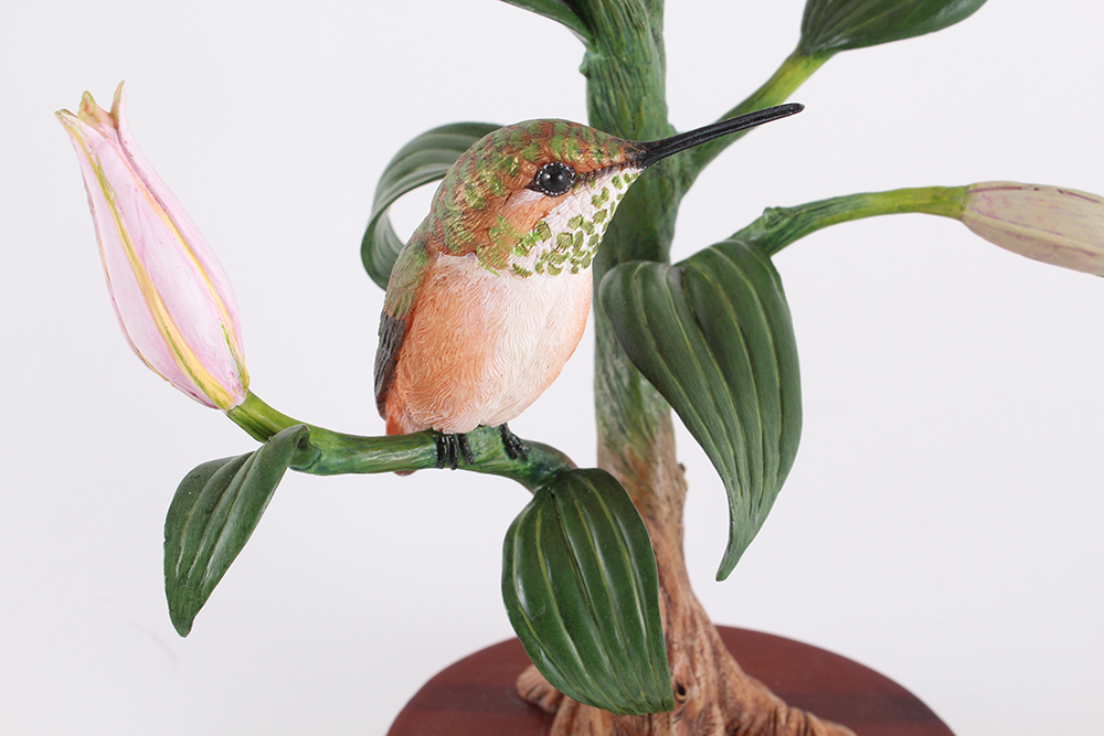 Complete Danbury Mint Hand Painted "Garden Treasures: Hummingbirds" Collection