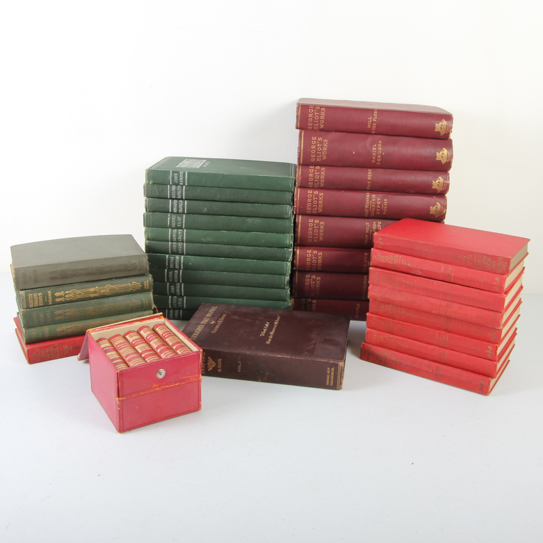 Assortment of Vintage and Antique Book Sets