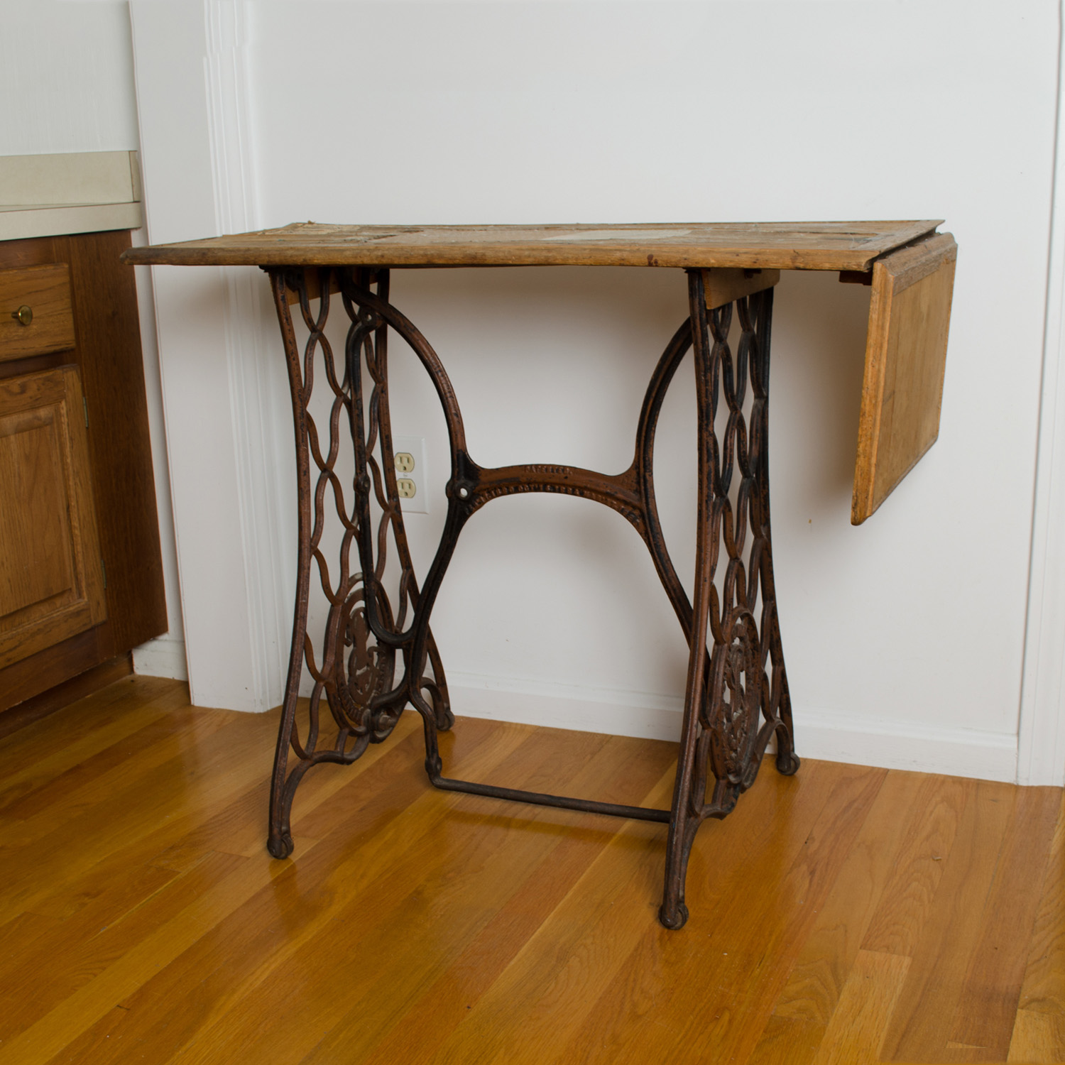 Antique Singer Sewing Machine Base