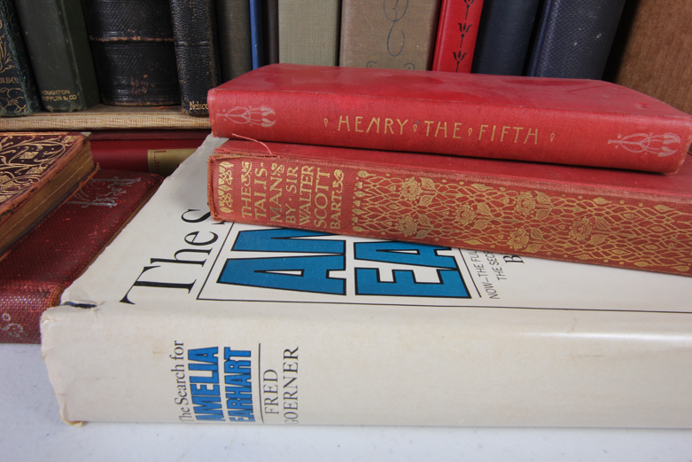 Assortment of Vintage and Antique Hardback Books