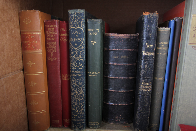 Assortment of Vintage and Antique Hardback Books