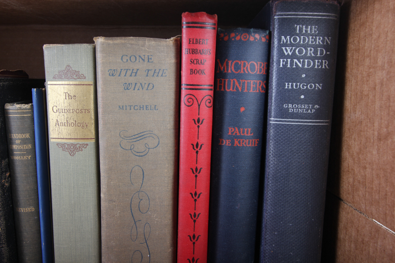 Assortment of Vintage and Antique Hardback Books