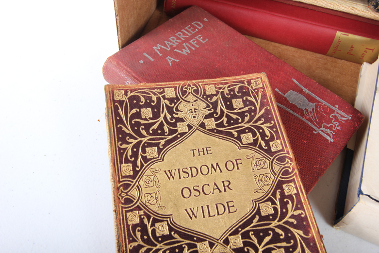 Assortment of Vintage and Antique Hardback Books