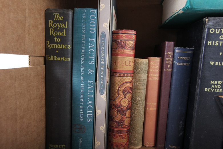 Assortment of Vintage and Antique Hardback Books