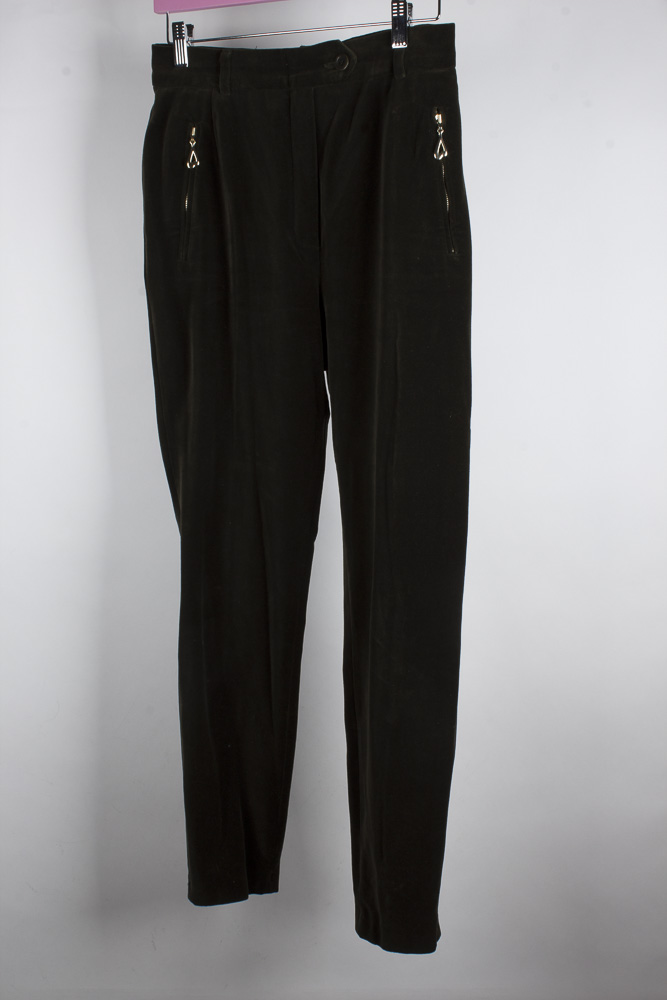 Women's Designer Skirts and Escada Velvet Pants
