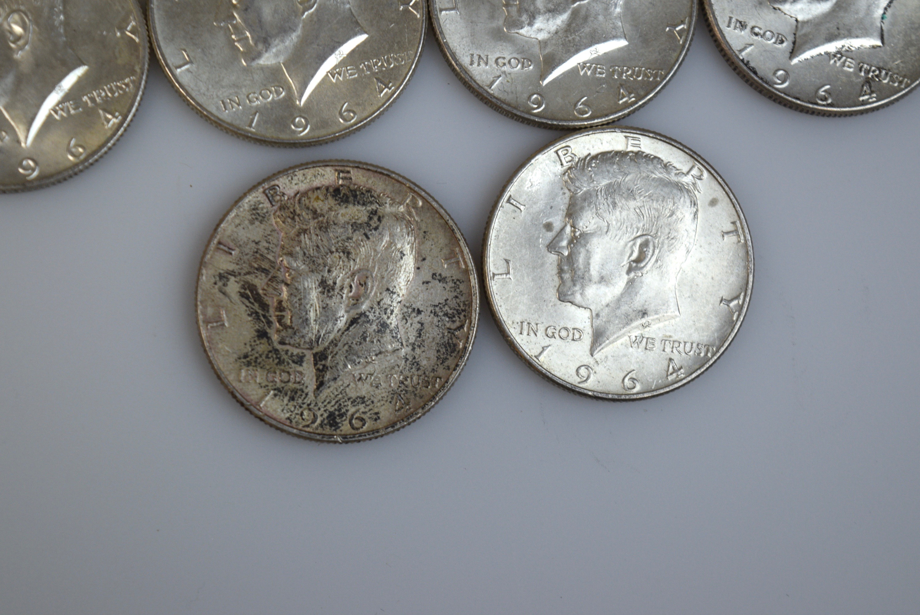 1964 Kennedy Silver Half Dollars