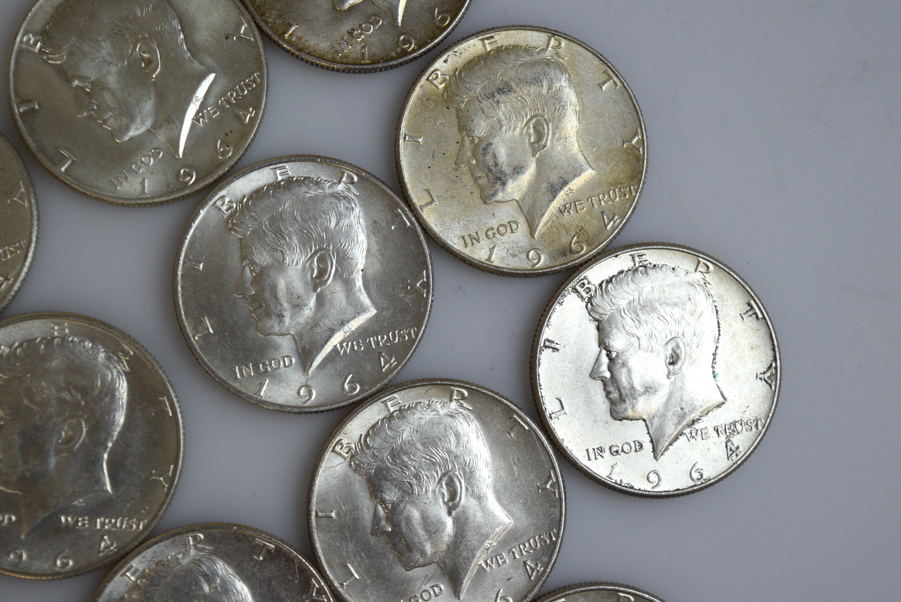 1964 Kennedy Silver Half Dollars