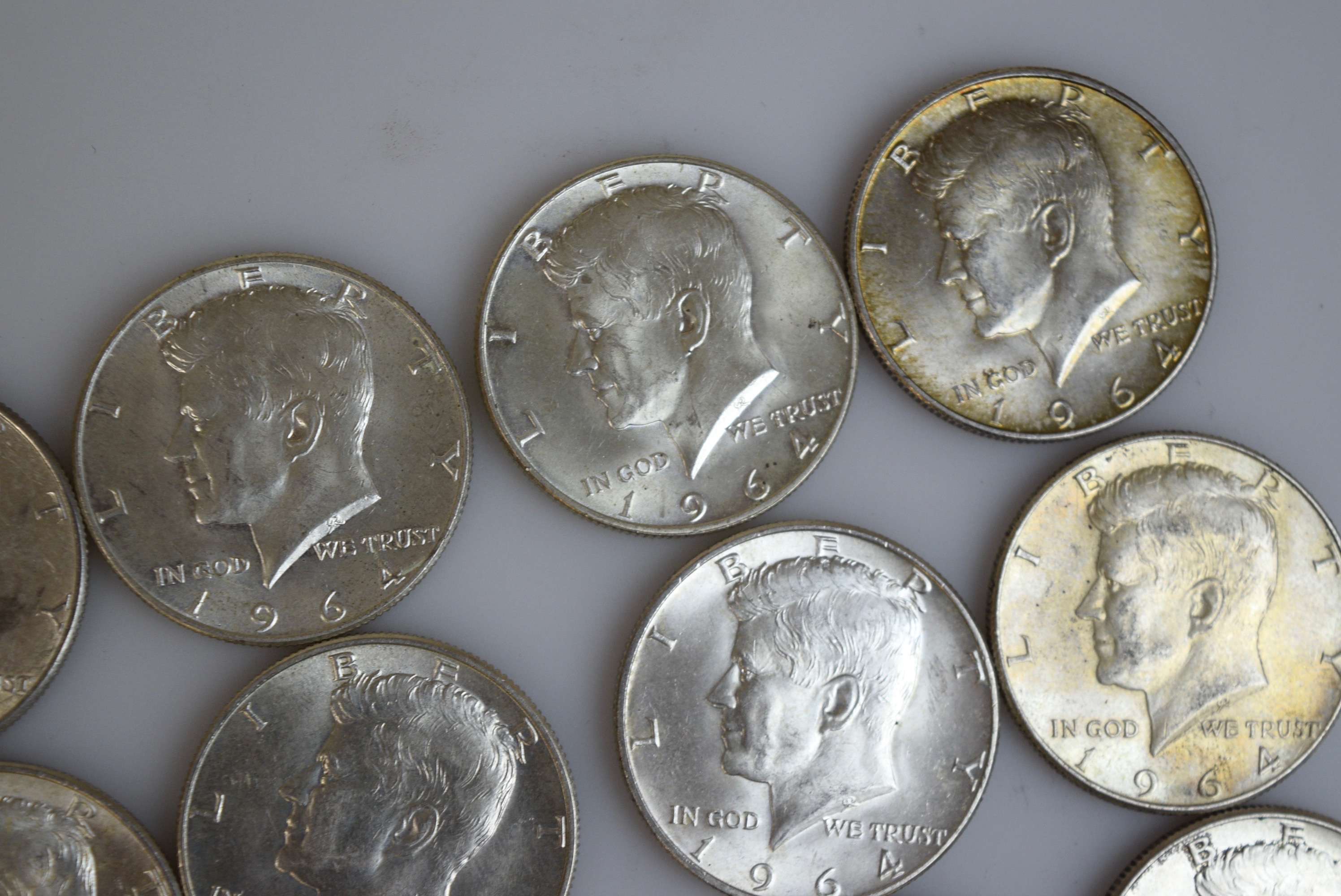 1964 Kennedy Silver Half Dollars