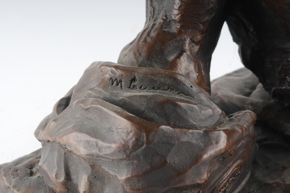 Plaster Sculpture of Praying Hands