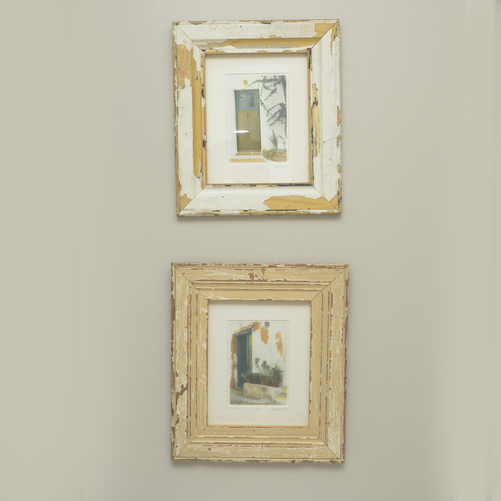 Signed Hand-Painted Photographs by Jana Epstein