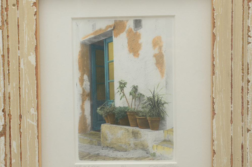 Signed Hand-Painted Photographs by Jana Epstein