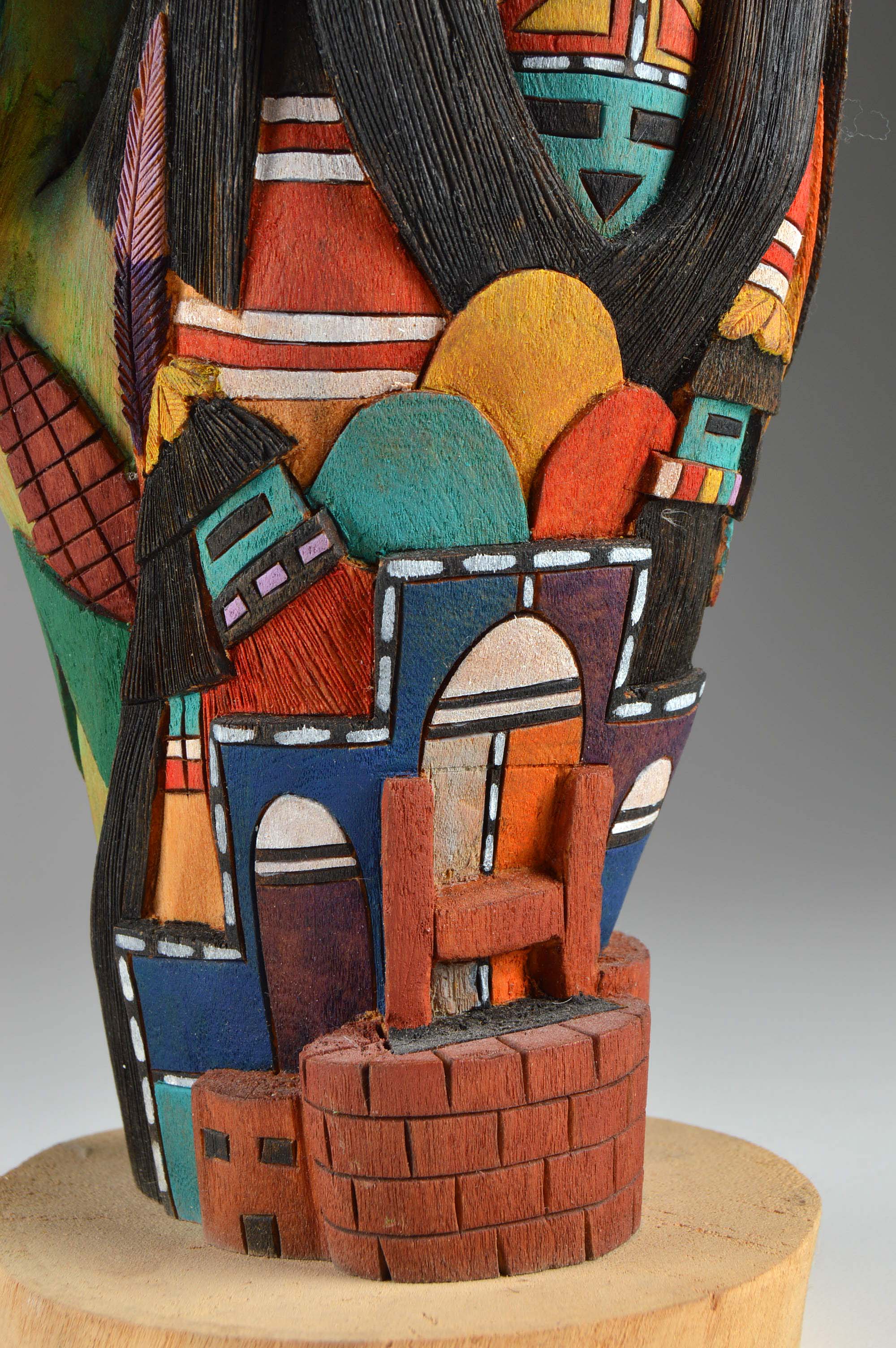 A Signed Hopi Indian Butterfly Maiden Kachina