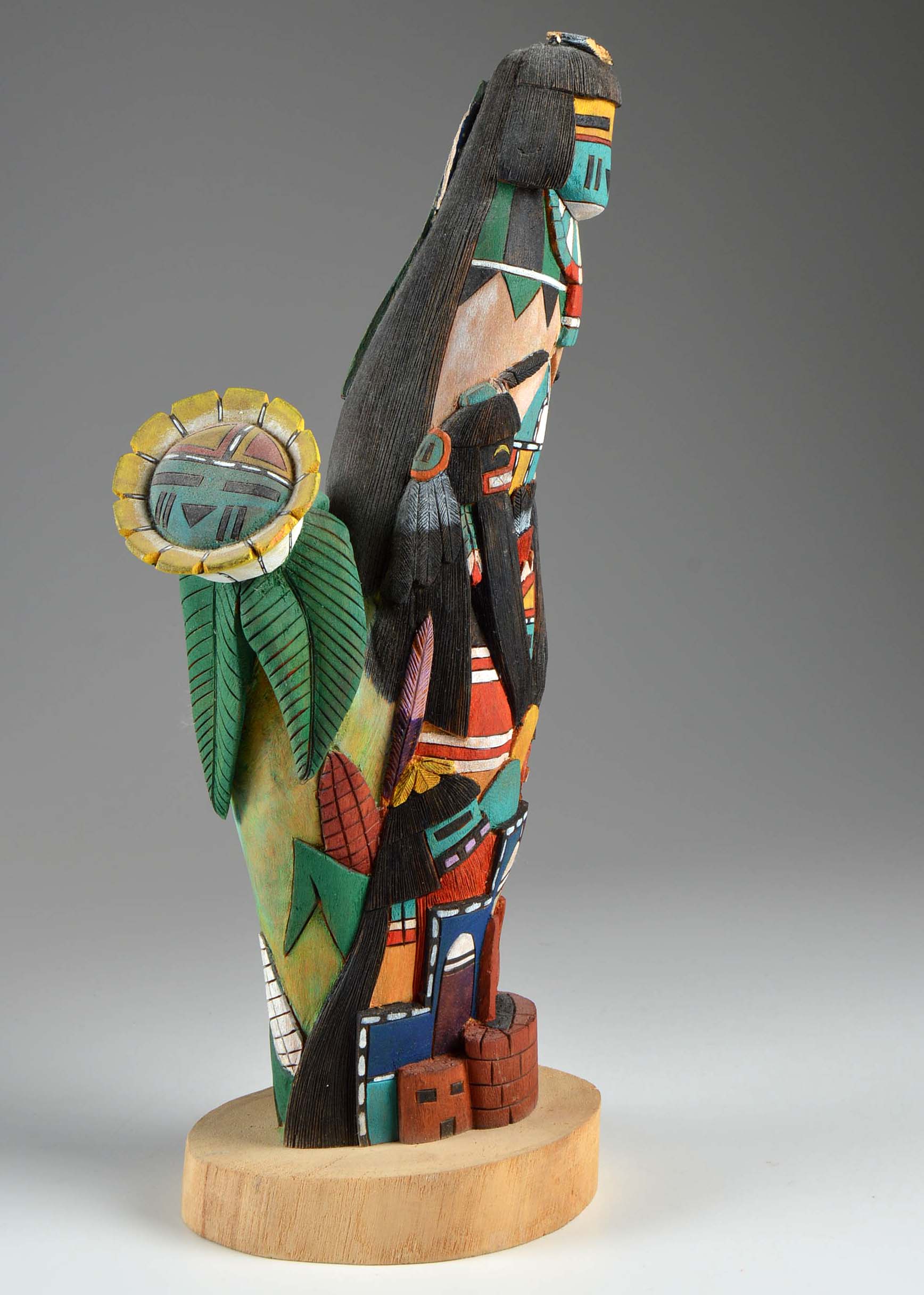 A Signed Hopi Indian Butterfly Maiden Kachina