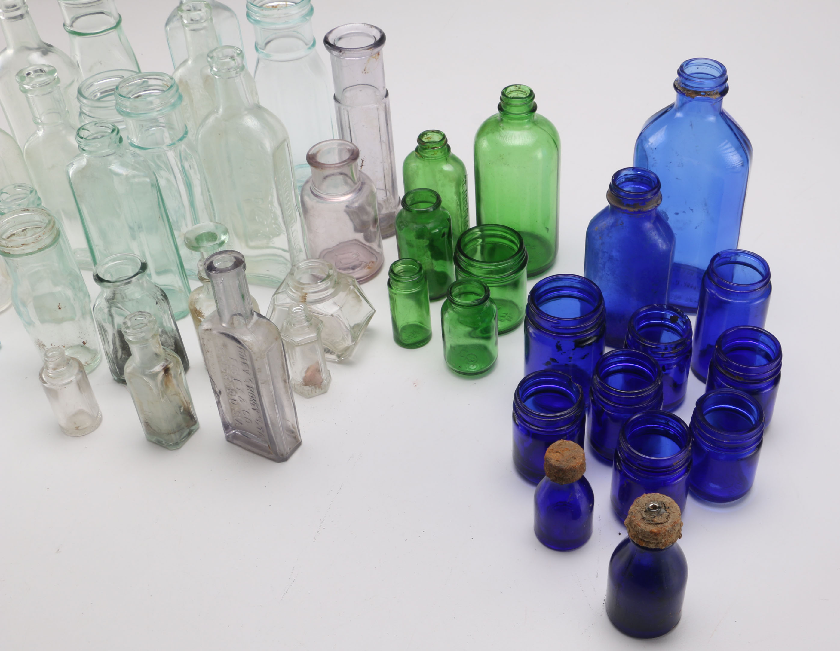 Collection of Vintage Bottles