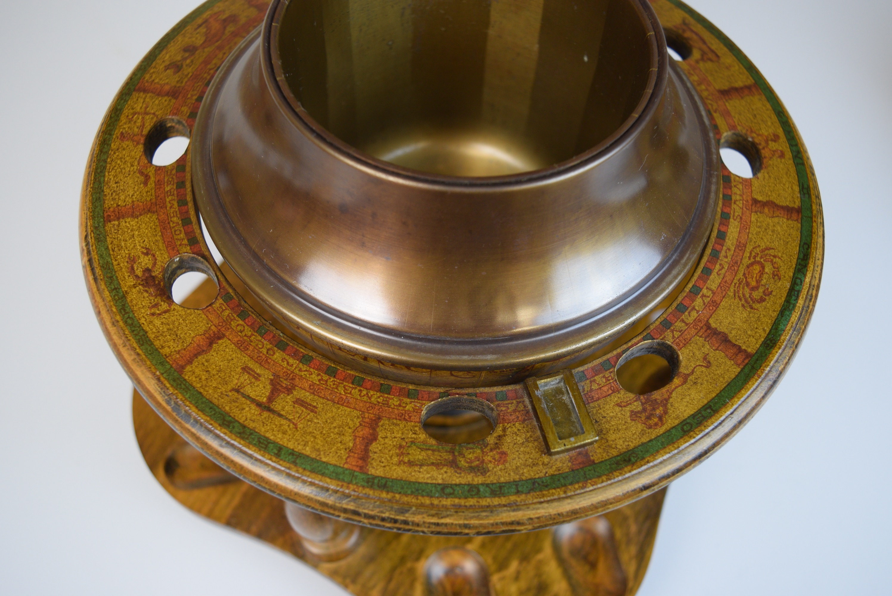 Globe Bookends and Italian Globe Ash Receiver