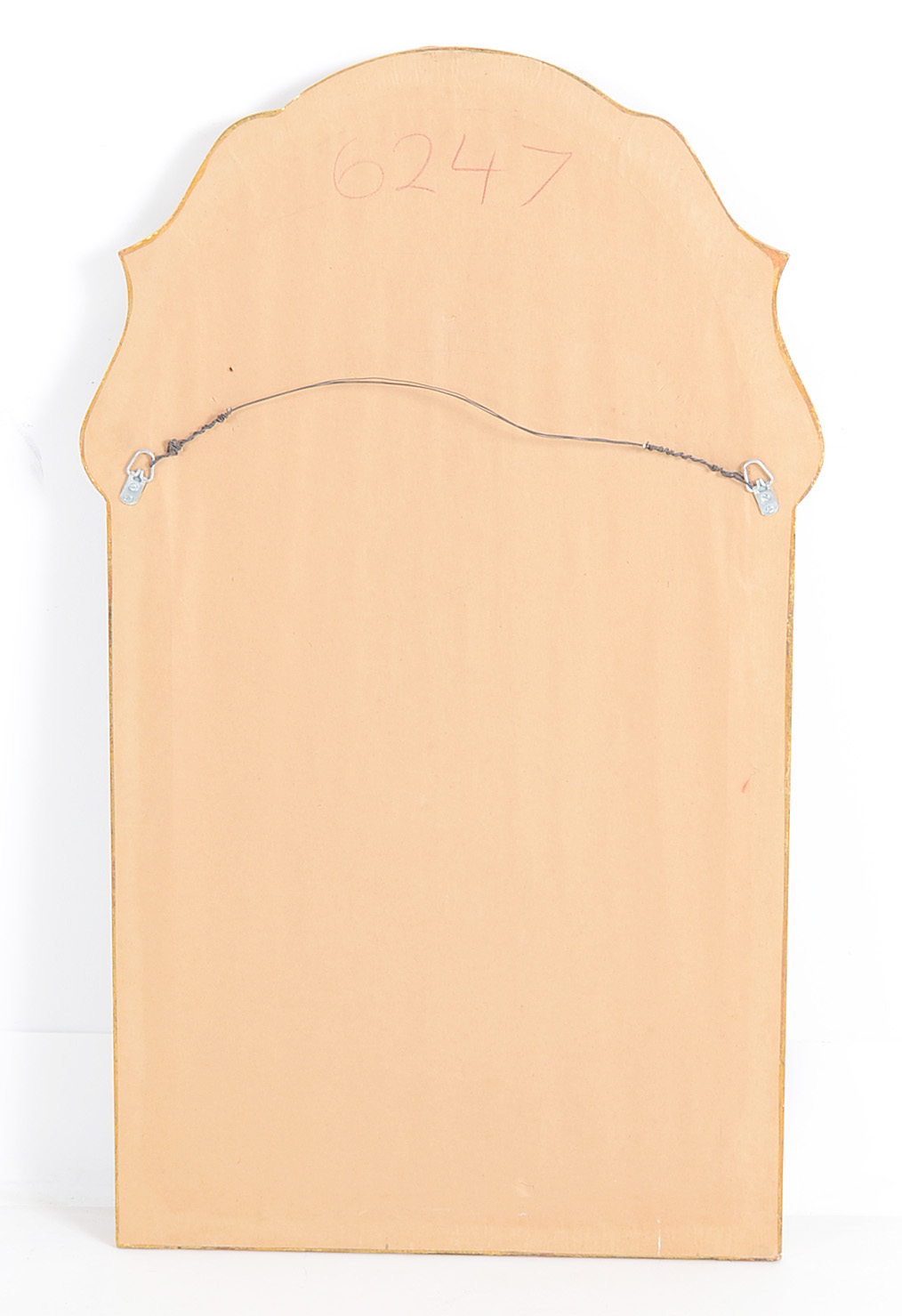 Wall Mirror with Gold Tone Frame