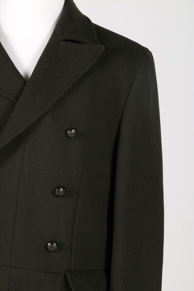 Fall 2015 John Varvatos Military Inspired Wool Peacoat