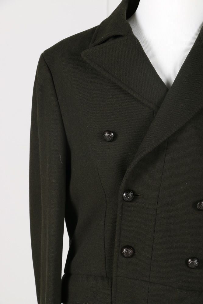Fall 2015 John Varvatos Military Inspired Wool Peacoat