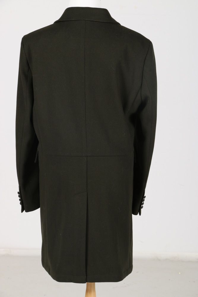 Fall 2015 John Varvatos Military Inspired Wool Peacoat