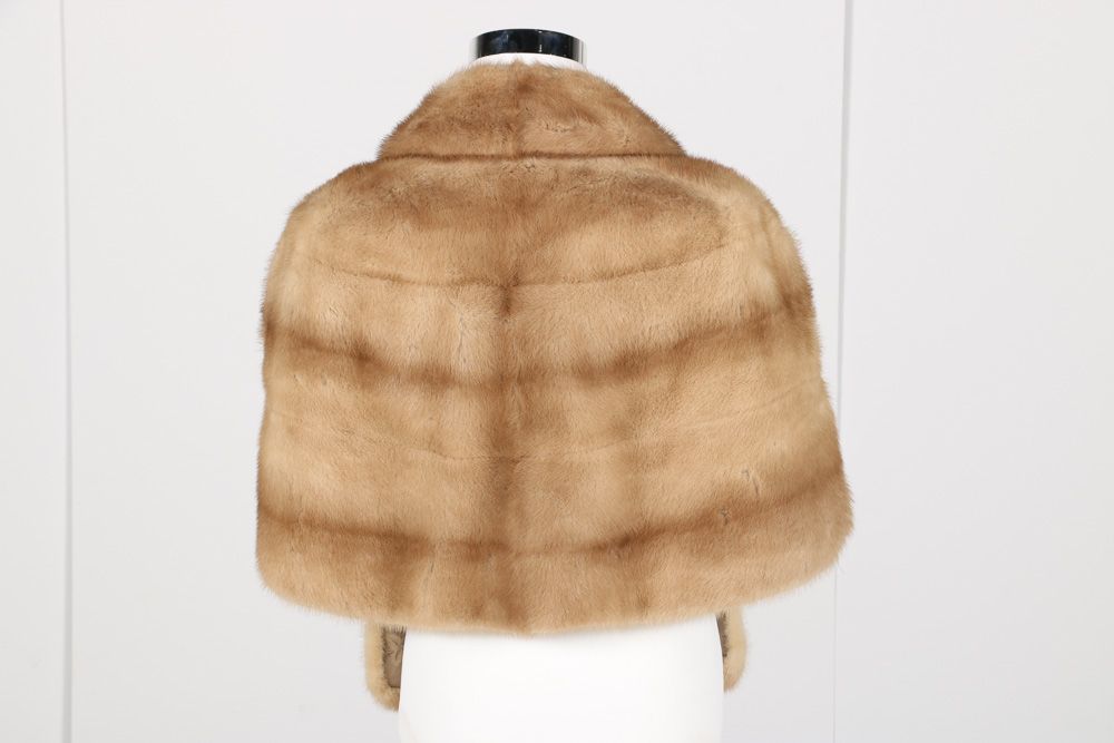 Vintage Blonde Mink Stole