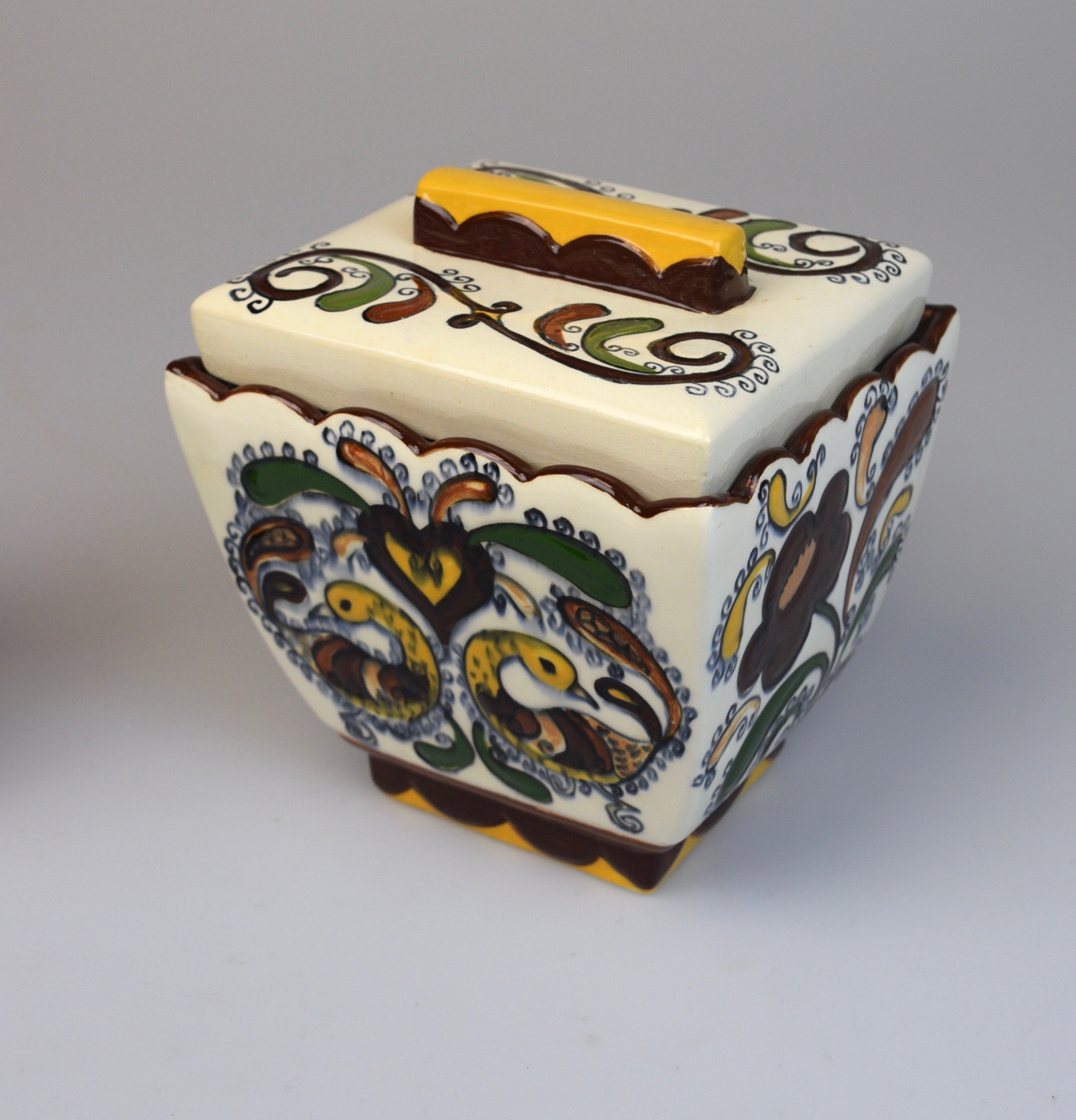 Vintage Puccinelli Italian Ceramic Canisters