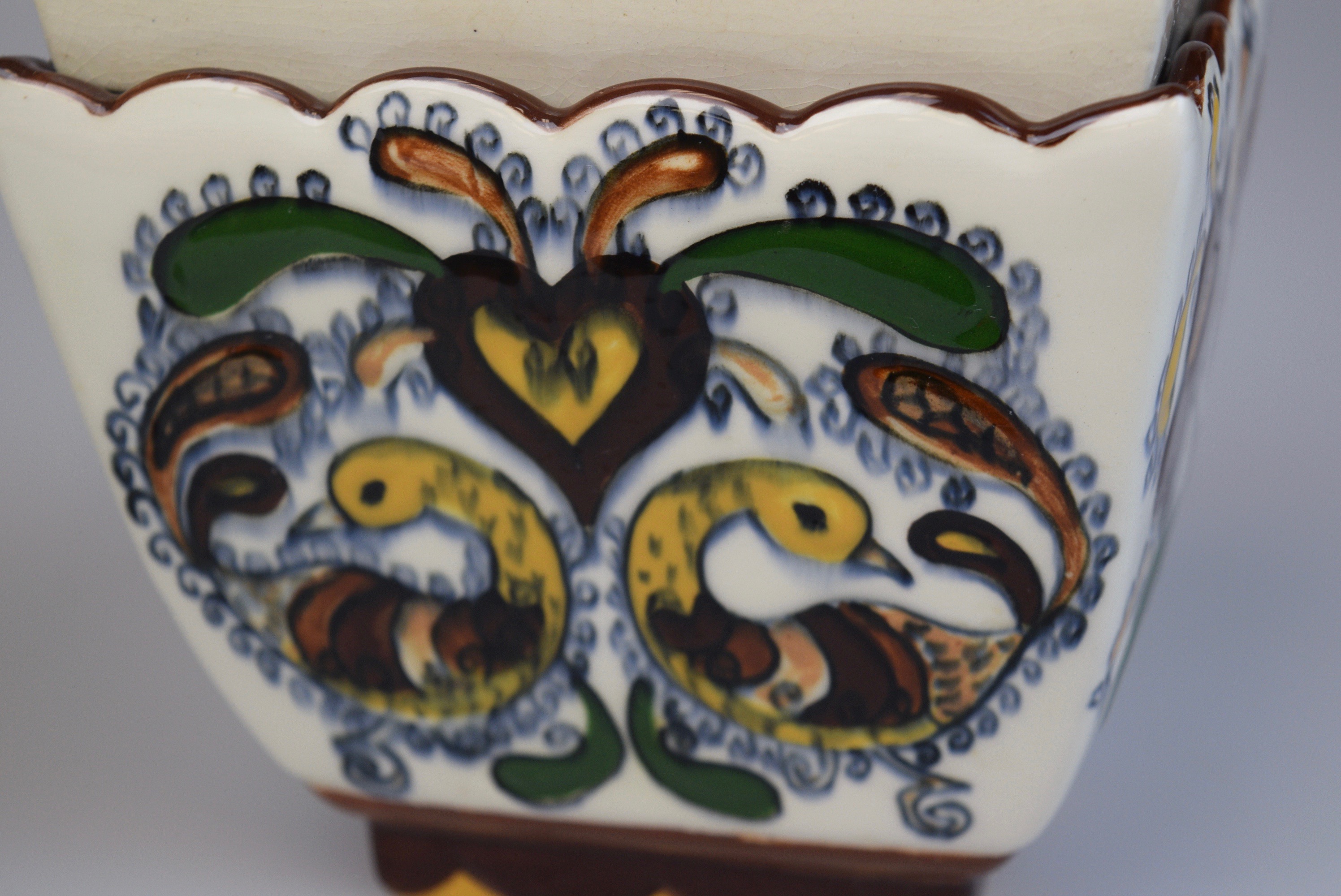 Vintage Puccinelli Italian Ceramic Canisters