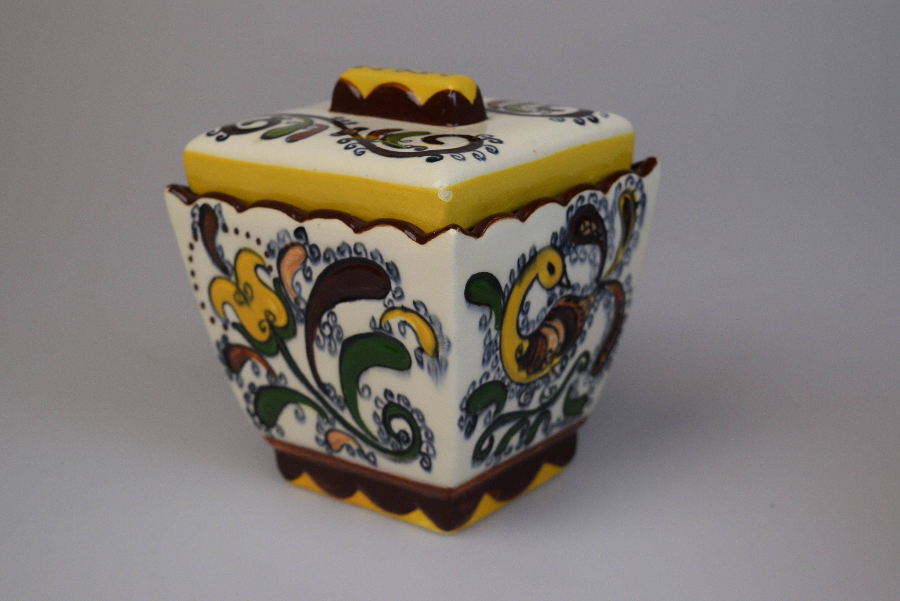 Vintage Puccinelli Italian Ceramic Canisters