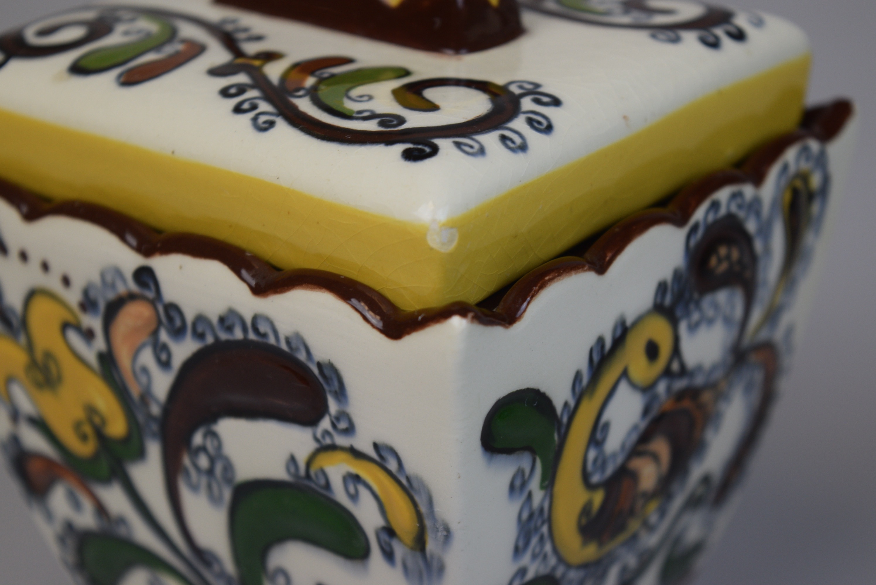 Vintage Puccinelli Italian Ceramic Canisters