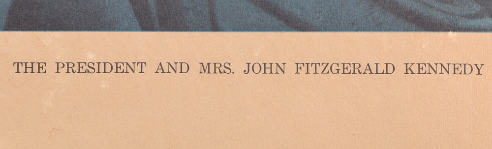 Pair of Offset Lithograph John F. Kennedy Prints