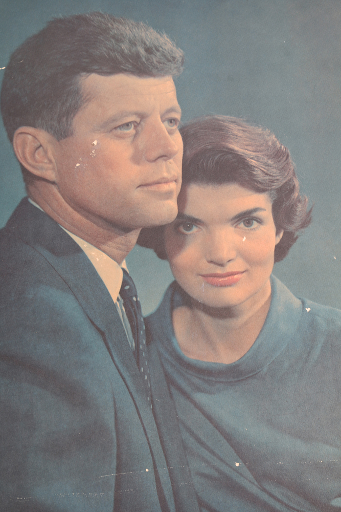 Pair of Offset Lithograph John F. Kennedy Prints