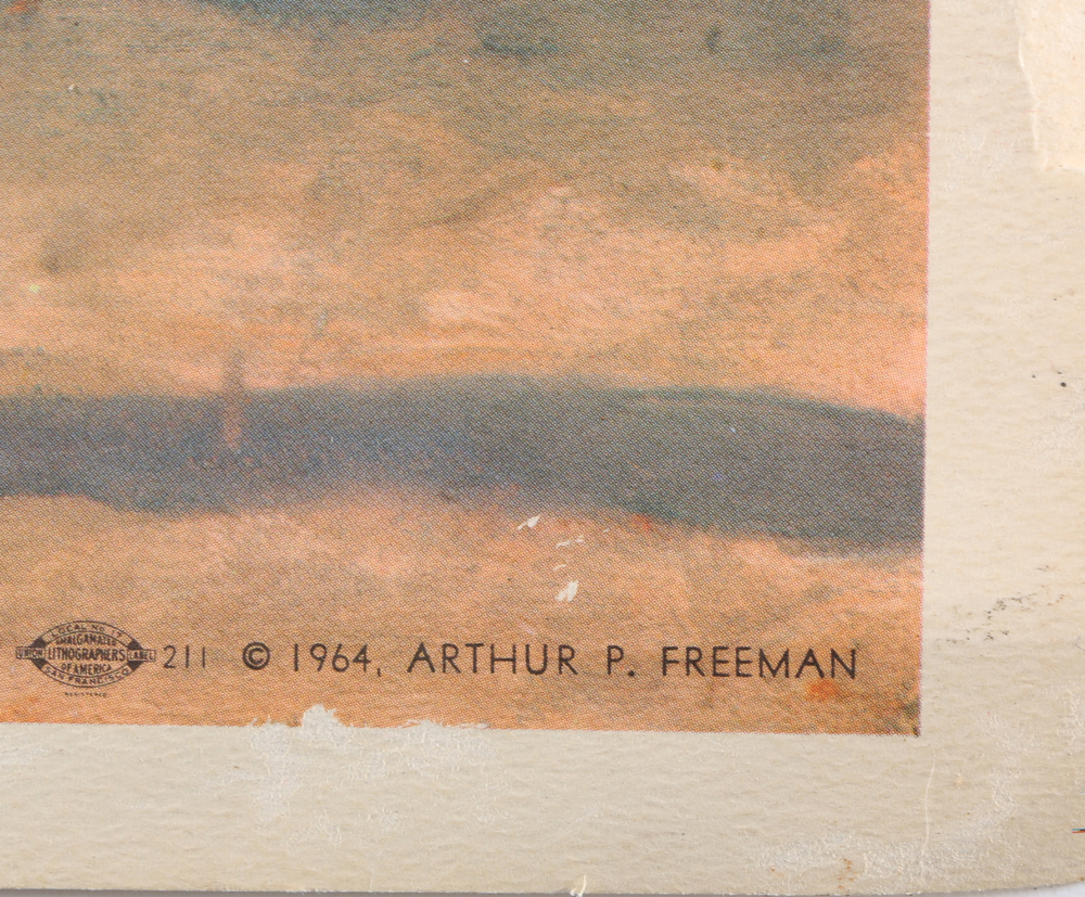 Pair of Offset Lithograph John F. Kennedy Prints