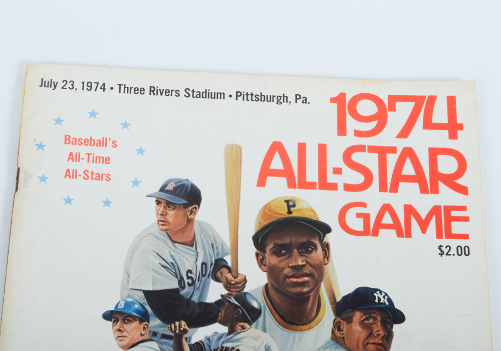 1974 MLB All Star Game Program