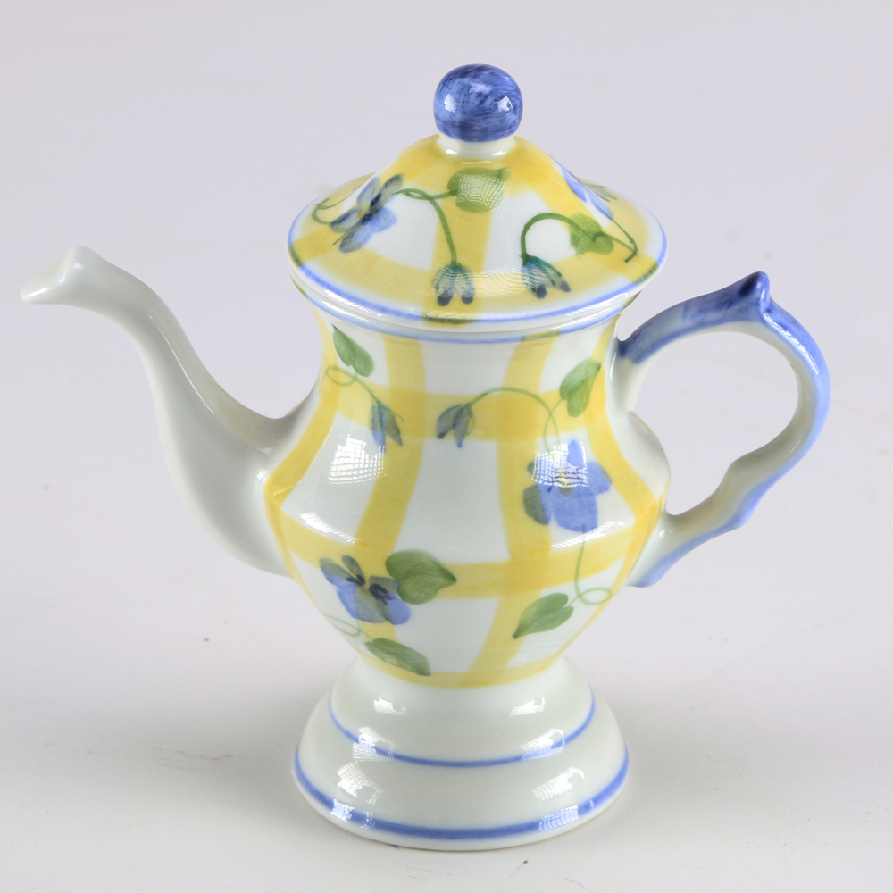 Five Teapot Candle Holders