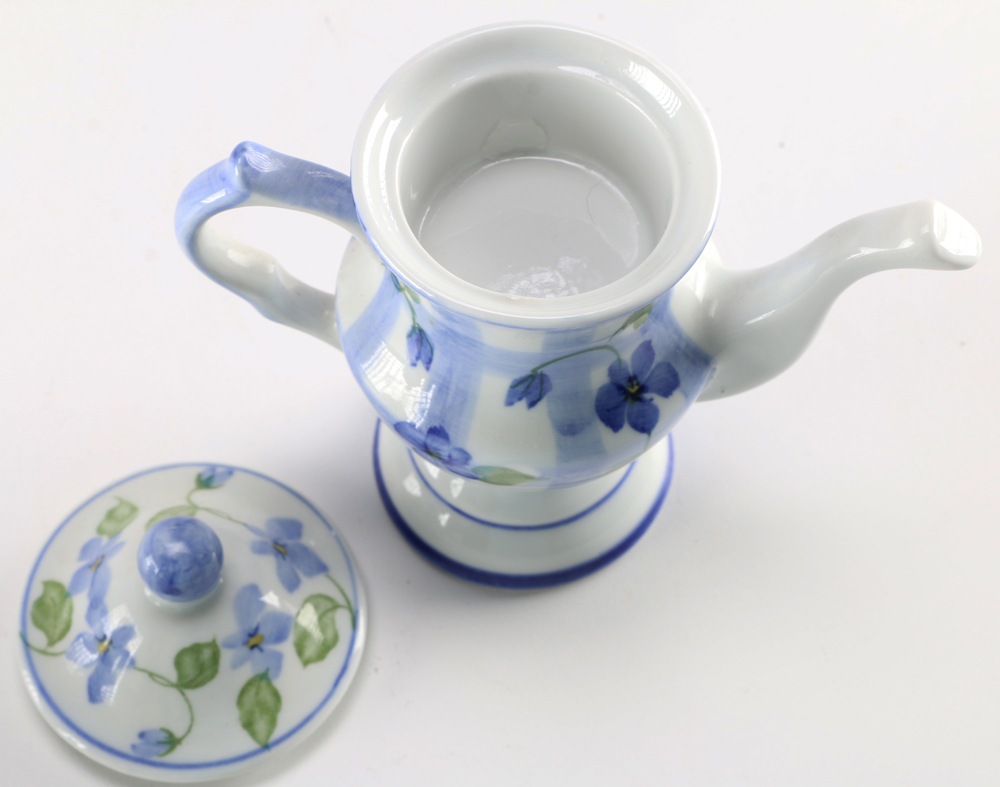 Five Teapot Candle Holders