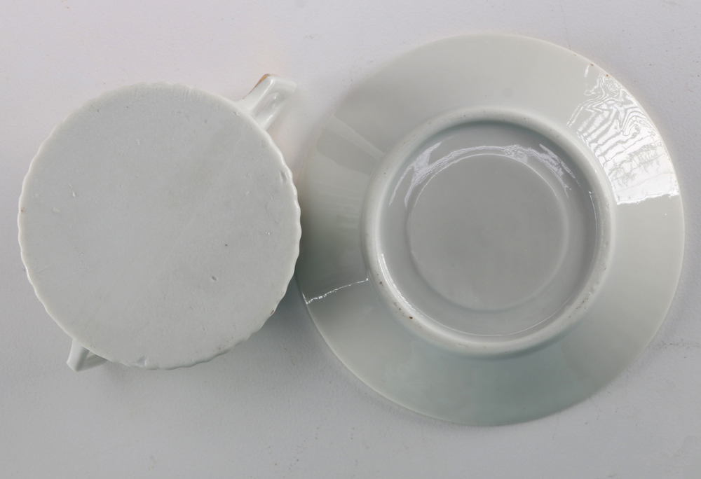 Collection of Vintage Teacups and Saucers and Sugar Bowl