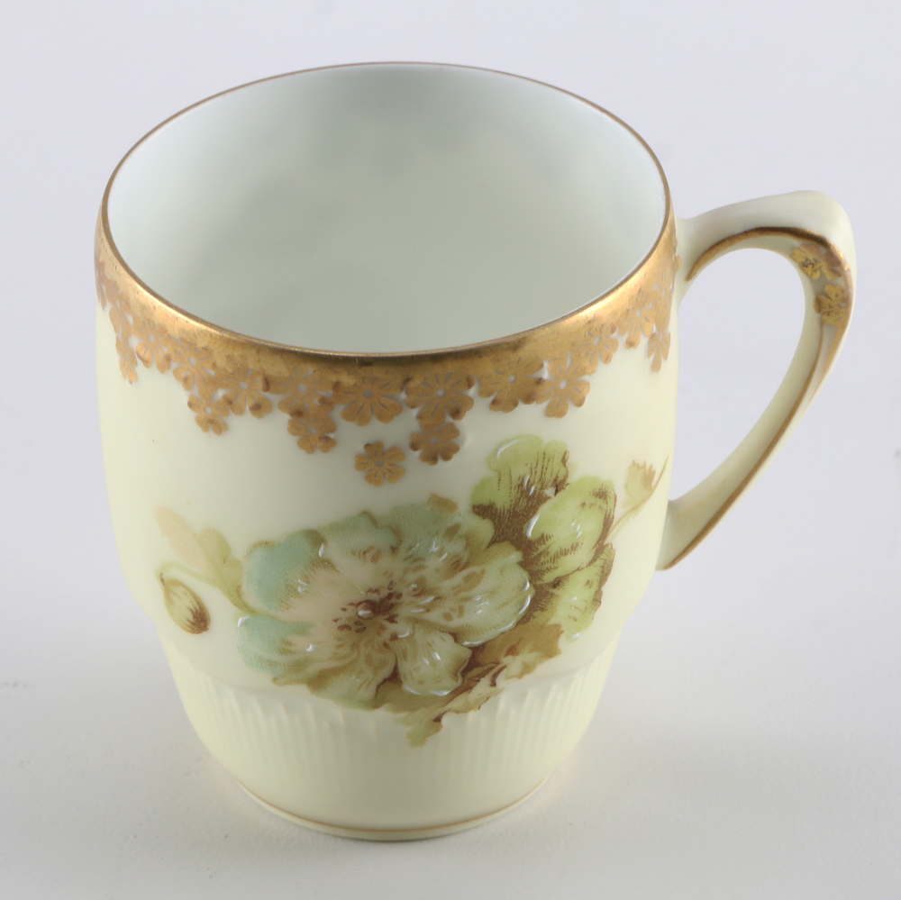 Collection of Vintage Teacups and Saucers and Sugar Bowl