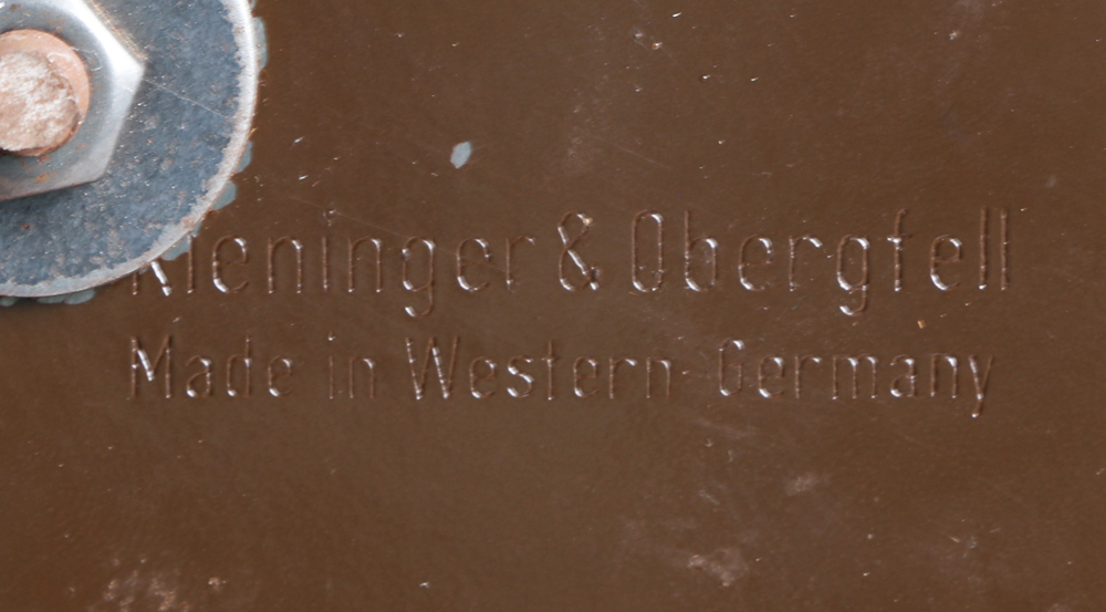 Vintage Kieninger & Obergfell Anniversary Clock