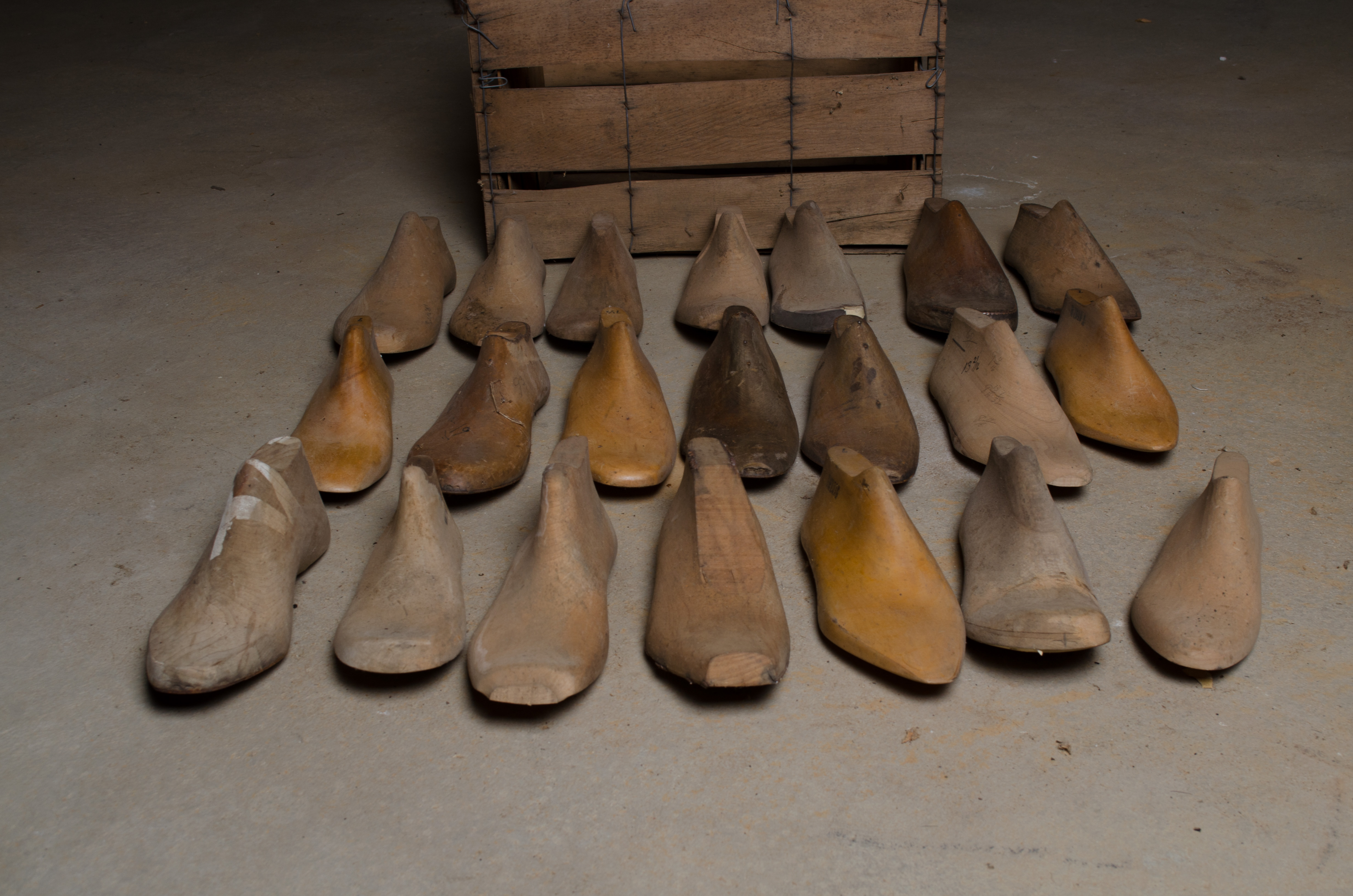 Vintage Wood Shoe Molds