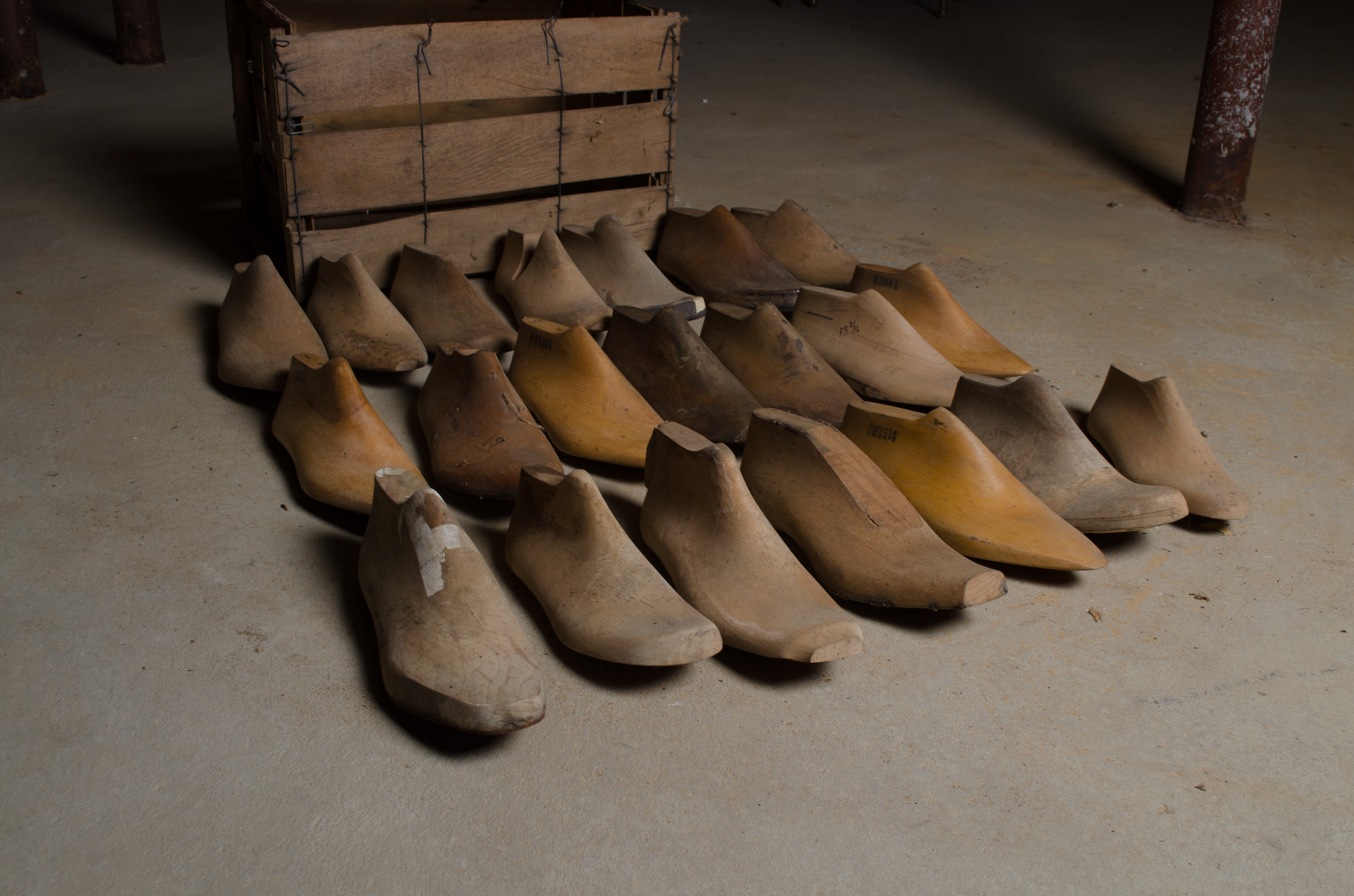 Vintage Wood Shoe Molds