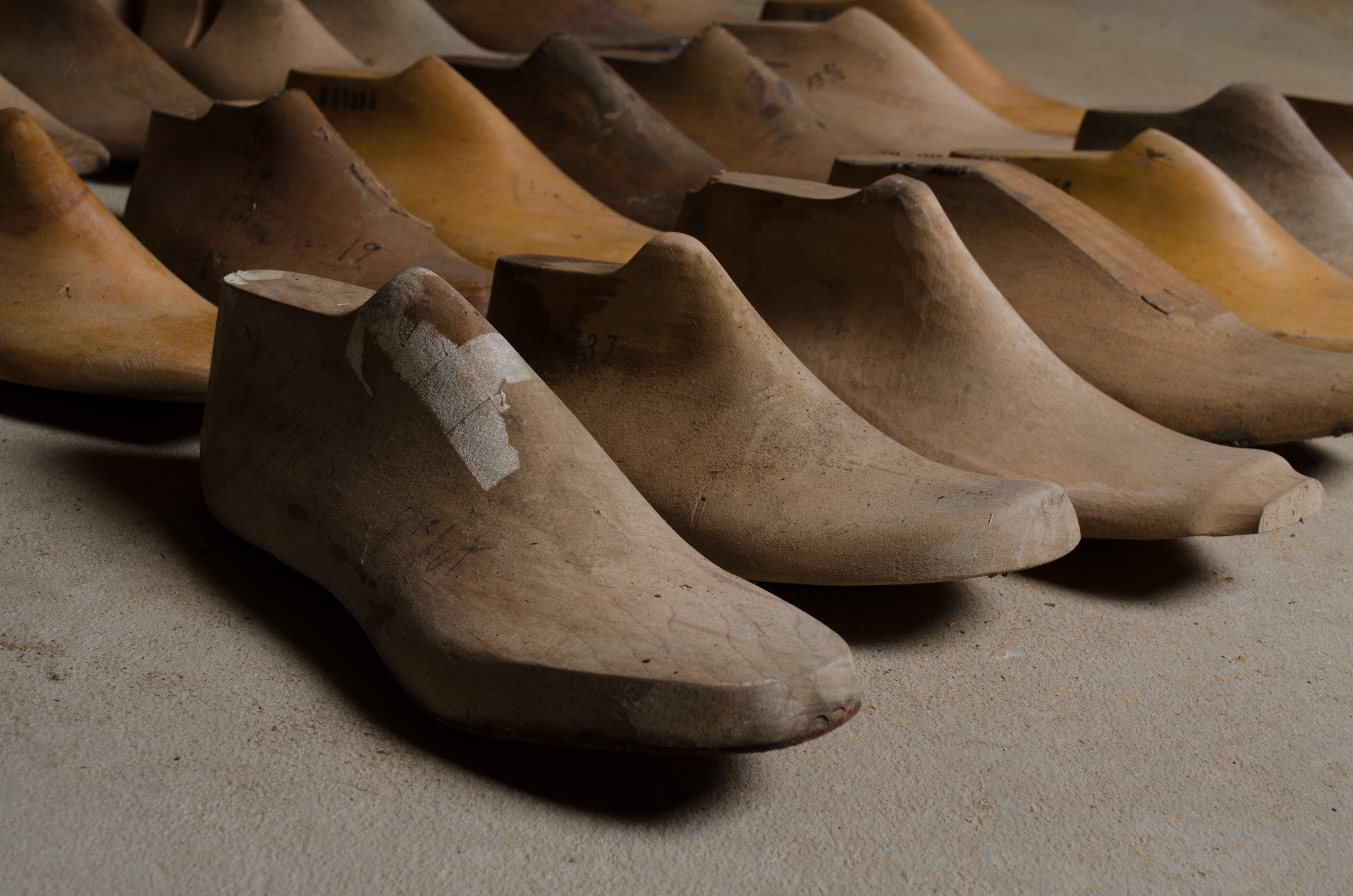Vintage Wood Shoe Molds