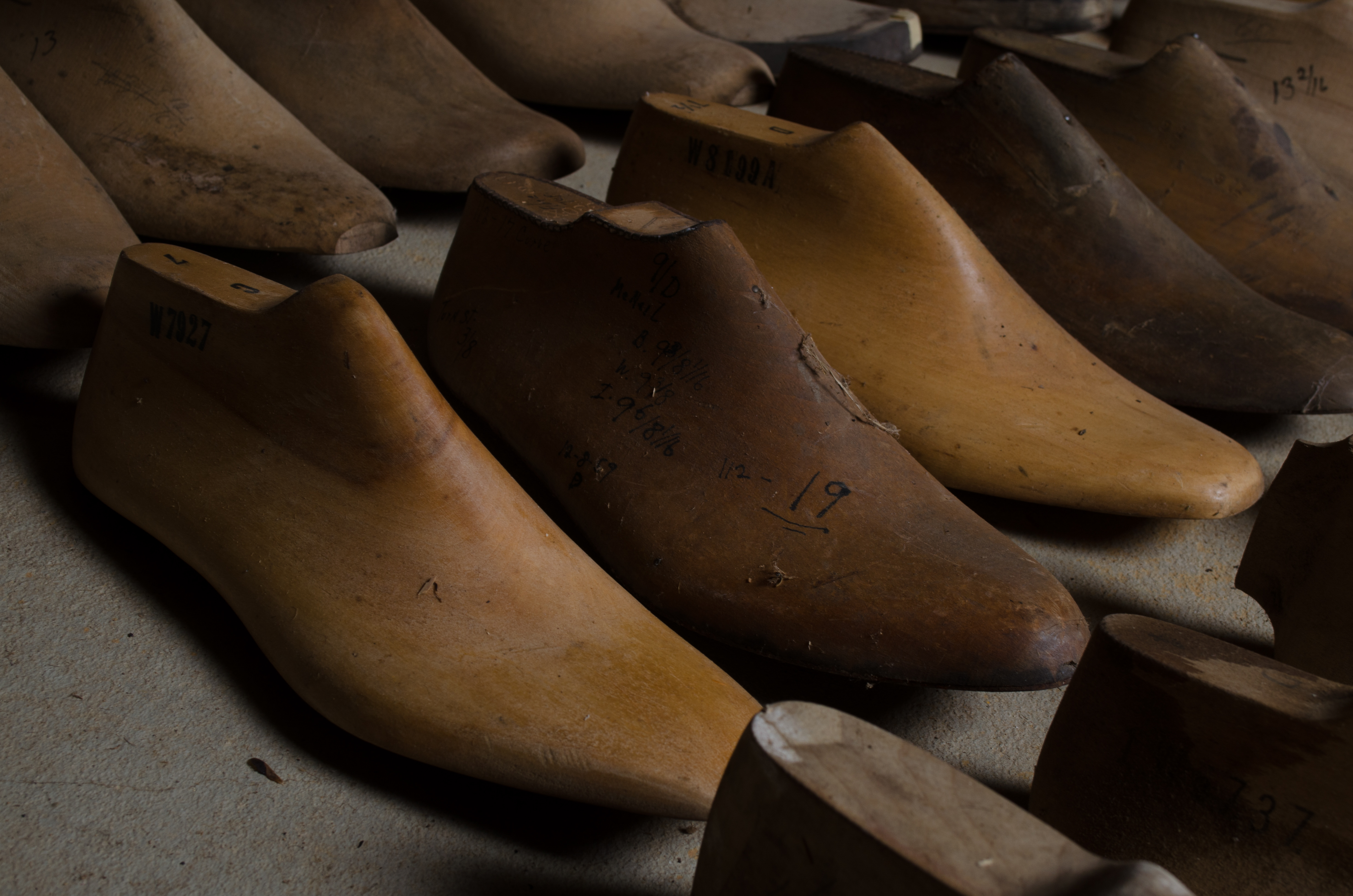 Vintage Wood Shoe Molds