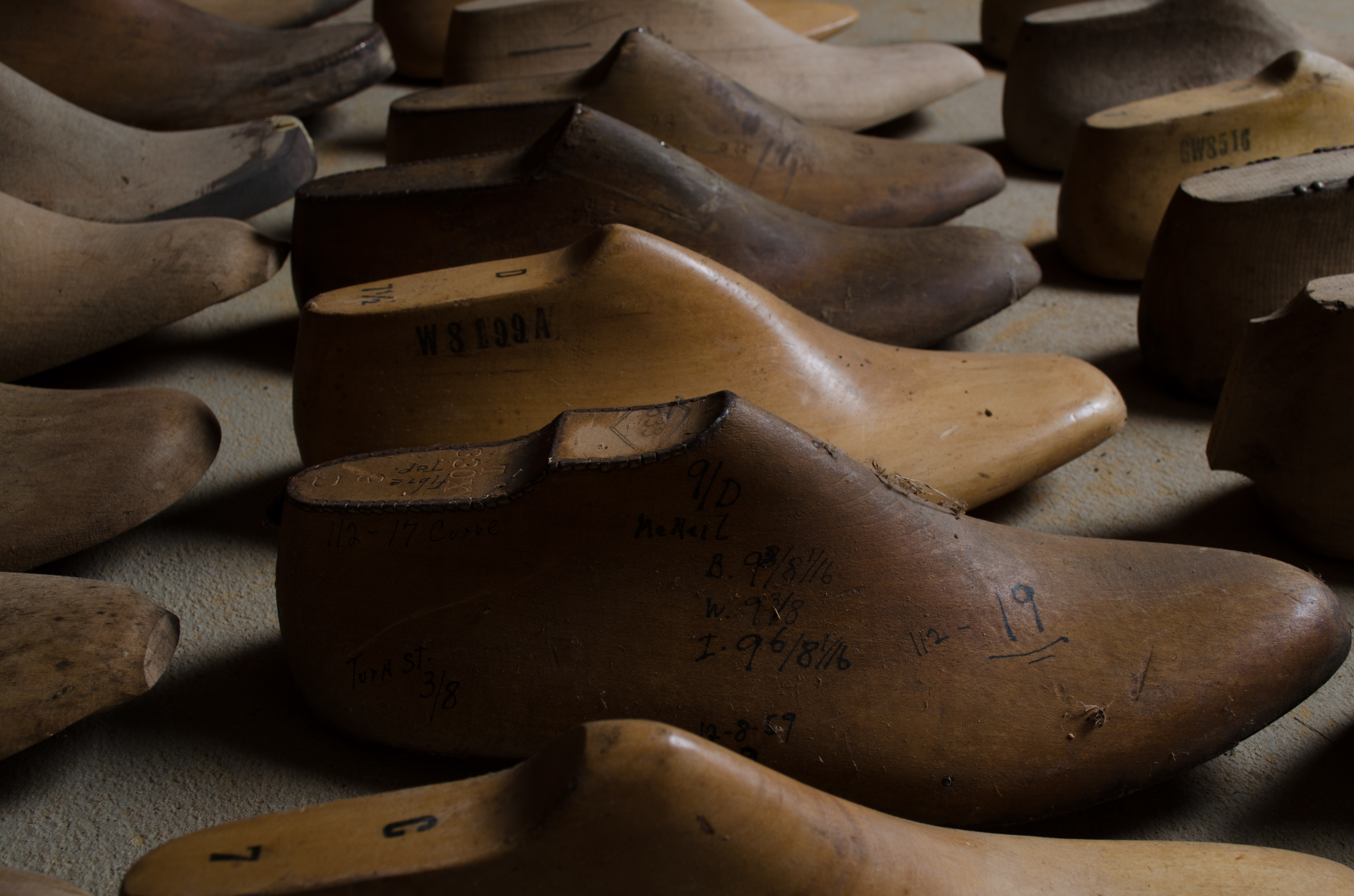 Vintage Wood Shoe Molds