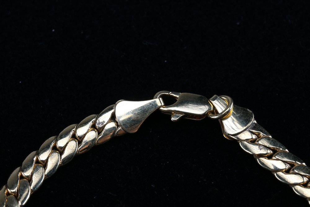 Assorted Gold Tone Chain Necklaces