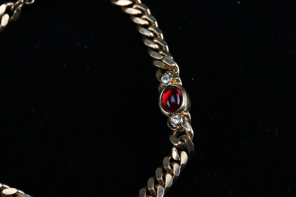 Assorted Gold Tone Chain Necklaces