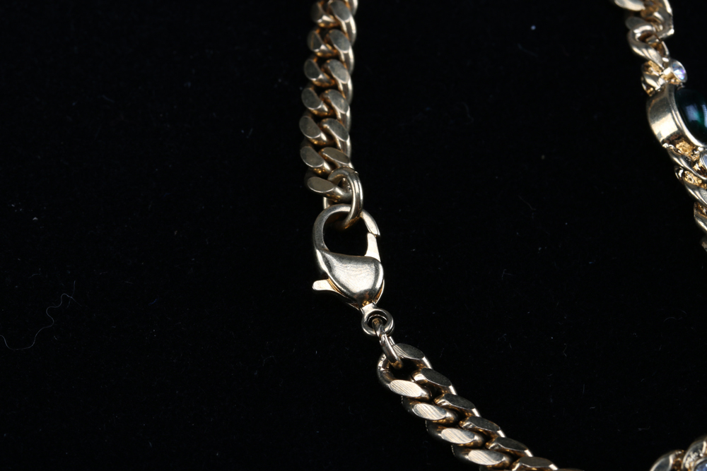 Assorted Gold Tone Chain Necklaces