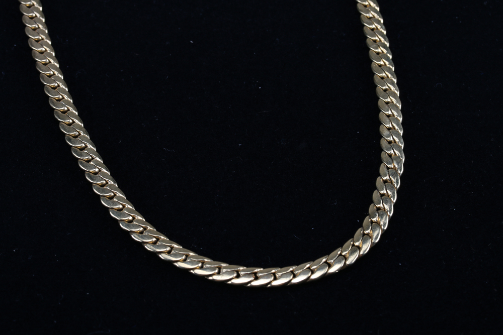 Assorted Gold Tone Chain Necklaces