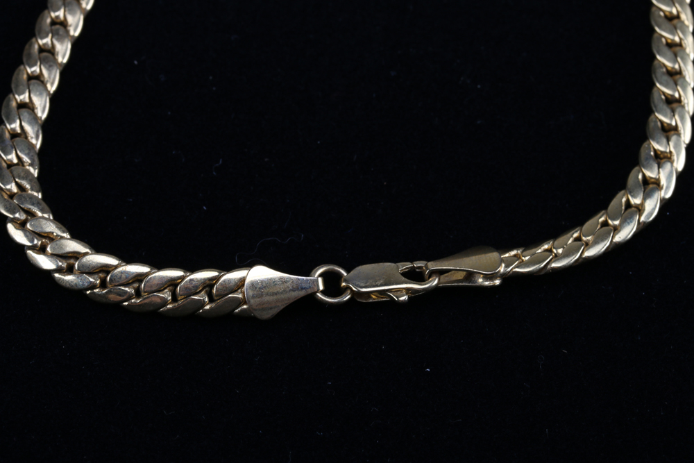 Assorted Gold Tone Chain Necklaces